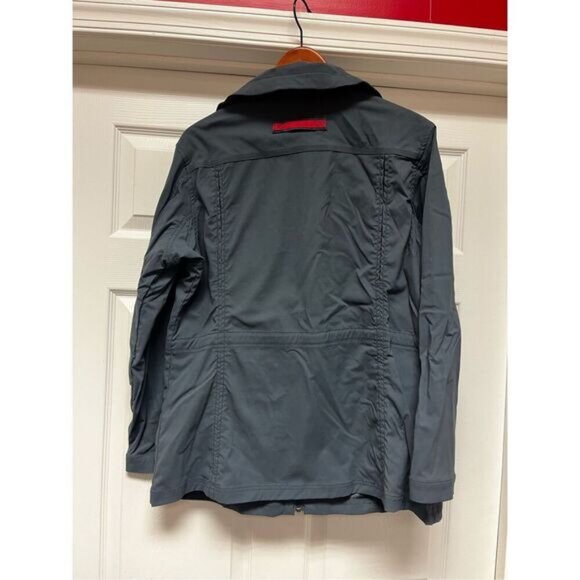 Duluth Men’s Slate Gray Ripstop Utility Water Resistant Jacket sz L NWOT - Picture 6 of 7